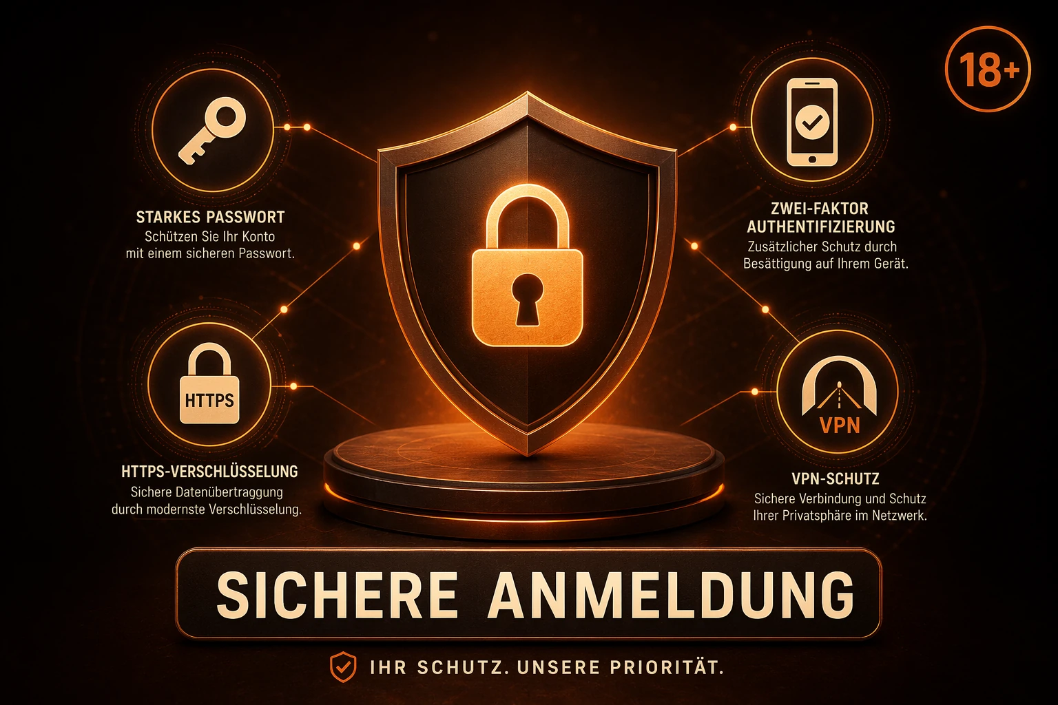 Sicherheit beim Login